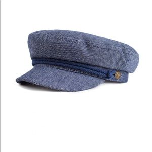 Brixton denim fiddler cap s
